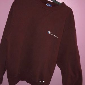 Authentic Embroidered Champion Crewneck